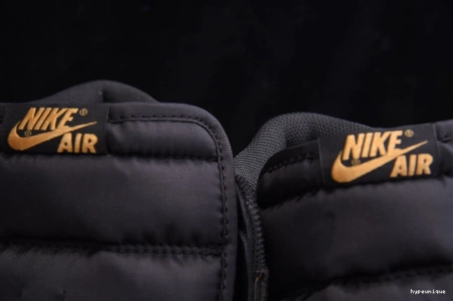HYPE RETRO JORDAN AIR HIGH (2020) BLACK 1 GOLD 555088-032 METALLIC 0730